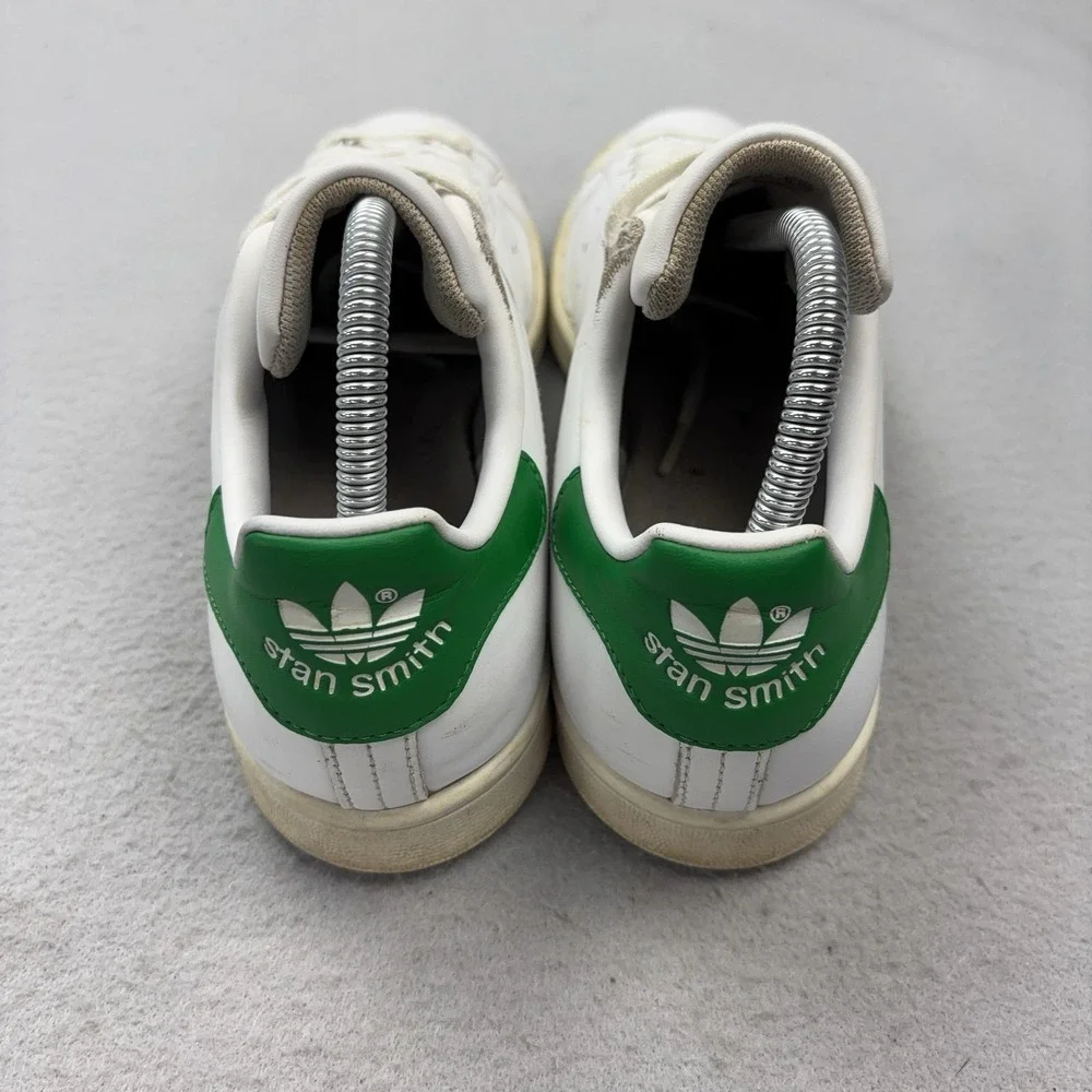 Adidas Stan Smith Shoes Womens Size 8 White Green Tennis Sneakers B24105